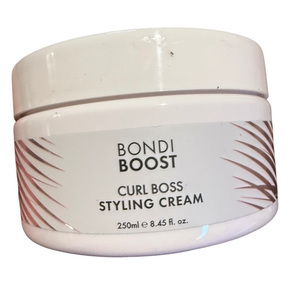 BondiBoost Curl Boss Styling Cream 250mL 8.45oz NIB Curly Coily Hair Vegan